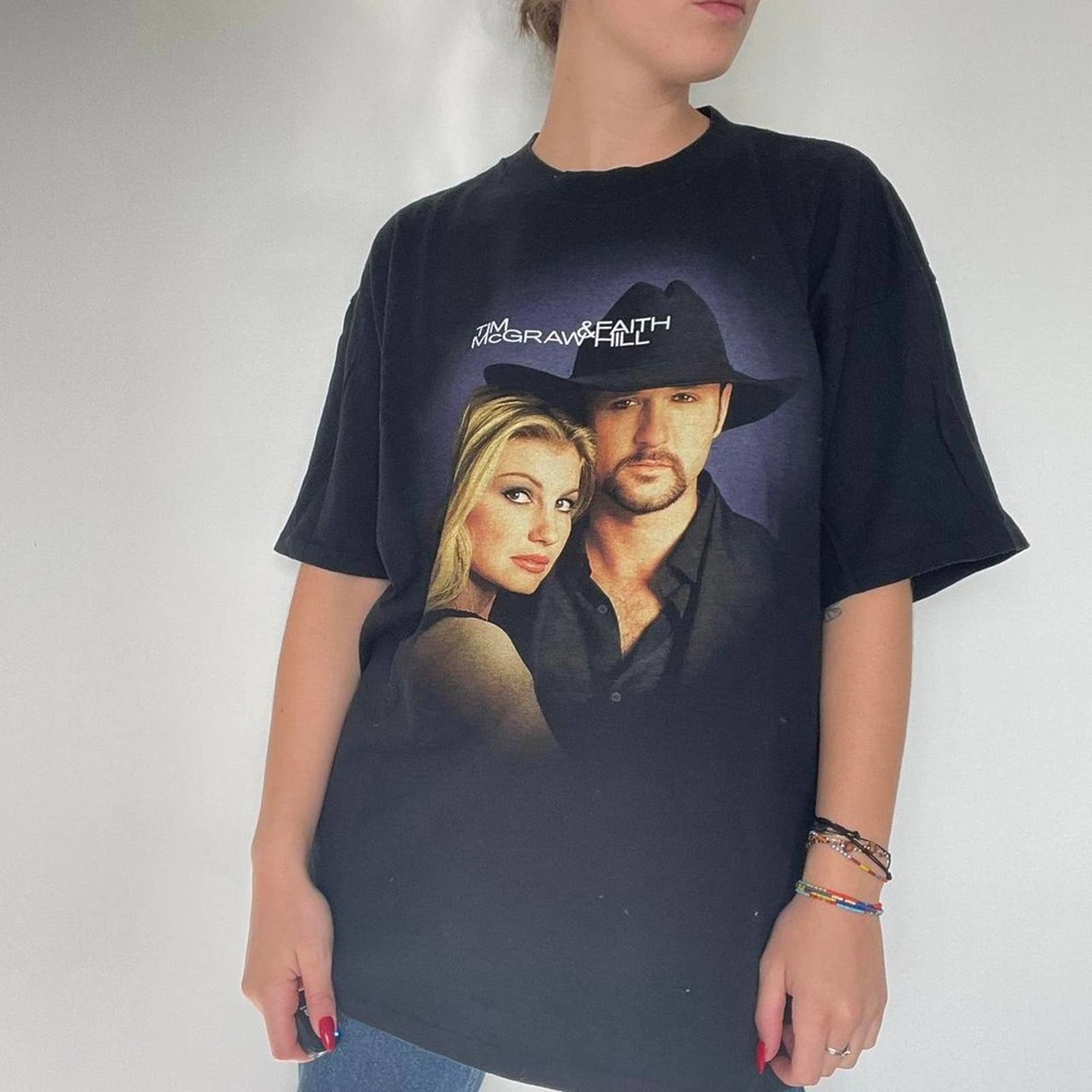 Y2k Tim McGraw / Faith Hill Soul 2 Soul Concert Tee